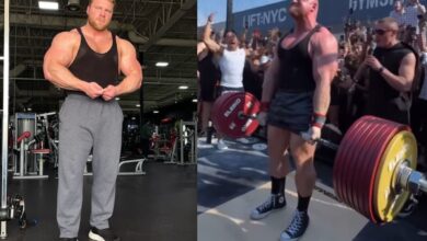 Kyle Kirvay, professionnel de l'IFBB, bat son record personnel de soulevé de terre de 408,2 kg (900 lb) au Gymshark Lift : NYC – Fitness Volt