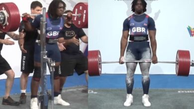 Nonso Chinye, 19 ans (120 kg), établit des records du monde juniors en soulevé de terre brut et en total IPF – Fitness Volt