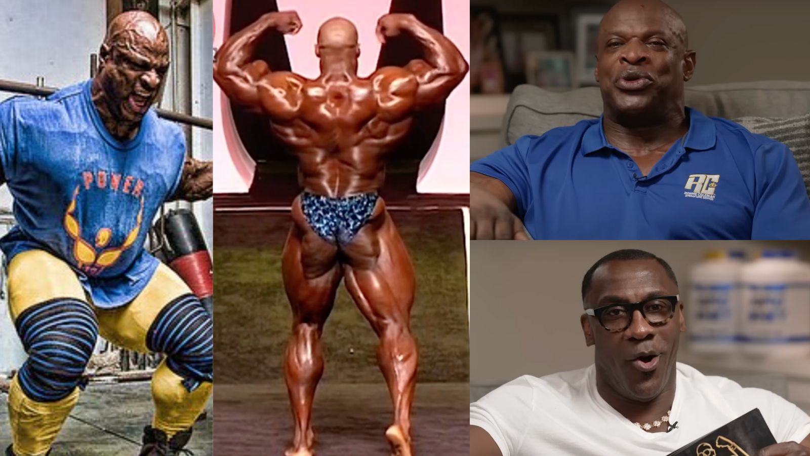 Ronnie Coleman révèle ses records personnels de tous les temps, affirme qu'il a le meilleur dos de l'histoire du sport, parle de Mr. Olympia 2024 avec Shannon Sharpe – Fitness Volt