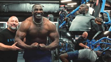 Shannon Sharpe montre un physique altéré après un entraînement écrasant la poitrine sous la direction de Hany Rambod – Fitness Volt