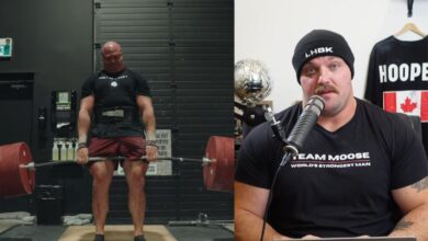 Mitchell Hooper commence l'entraînement pour une tentative de record du monde de soulevé de terre de 505 kg (1 113,3 lb) suite aux paroles encourageantes d'Eddie Hall – Fitness Volt