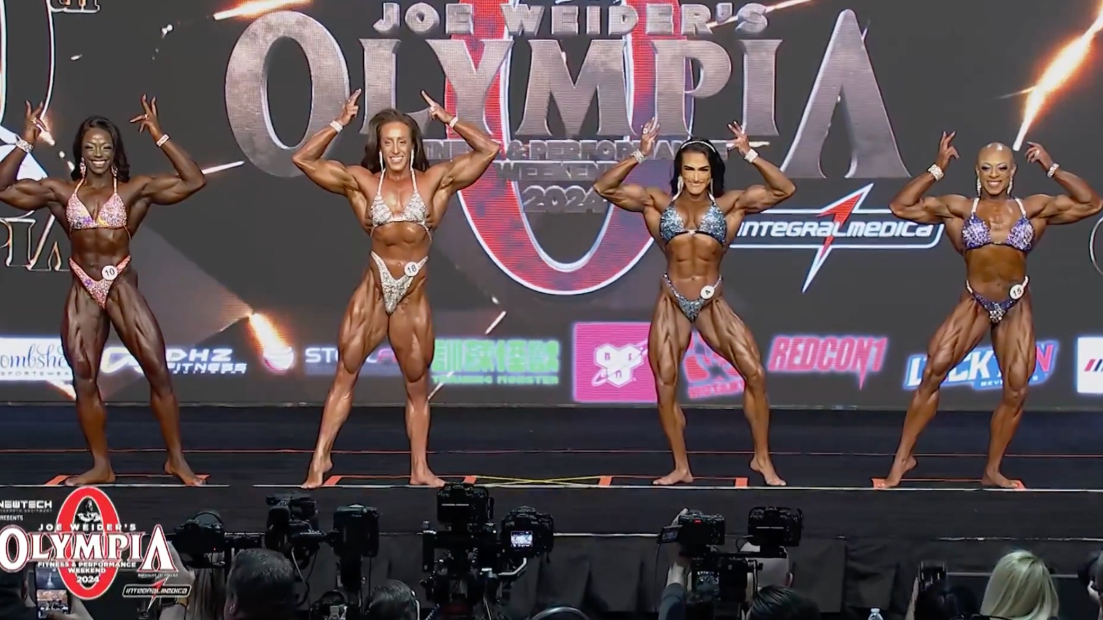 Rapport de pré-jugement de l'Olympia Physique féminin 2024 – Fitness Volt