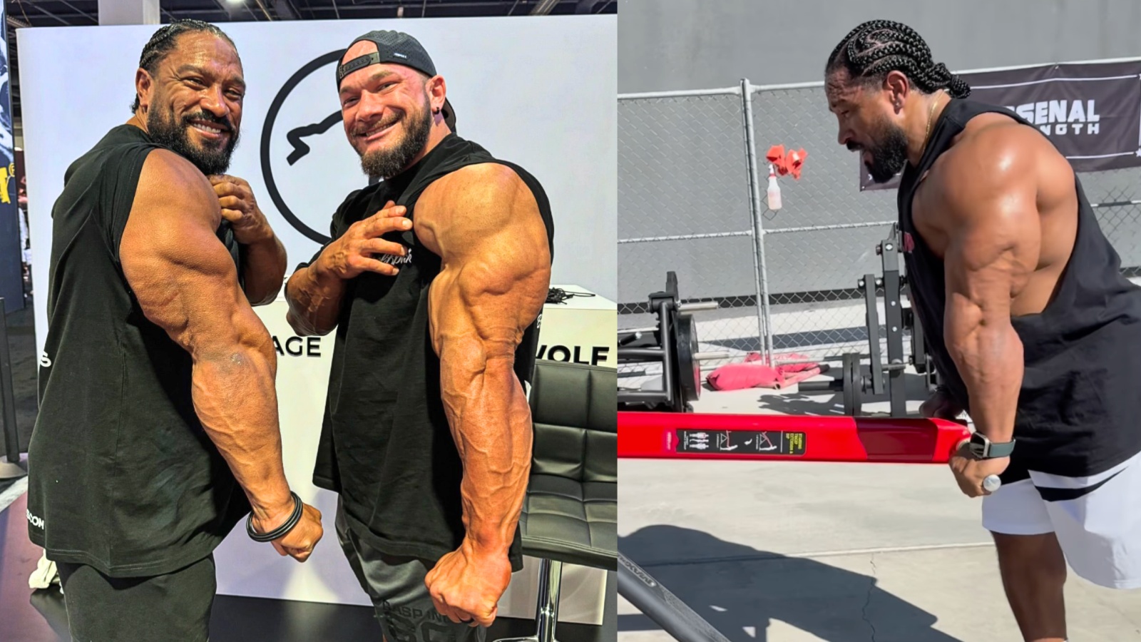 Roelly Winklaar a toujours l'air énorme et montre des bras massifs lors d'un récent entraînement – ​​Fitness Volt