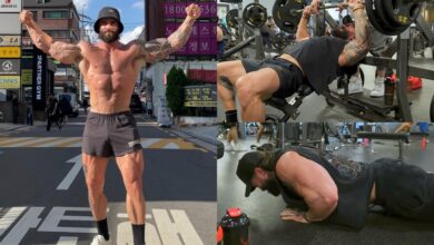 Calum Von Moger s'engage à « perdre de la taille », veut perdre 10 livres et partage un entraînement du haut du corps à volume élevé « moins de repos » au Gold's Gym – Fitness Volt