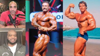 Dennis James prédit que Chris Bumstead « finira dans des films » comme Arnold Schwarzenegger, dit qu'il « s'est retenu » dans Classic – Fitness Volt