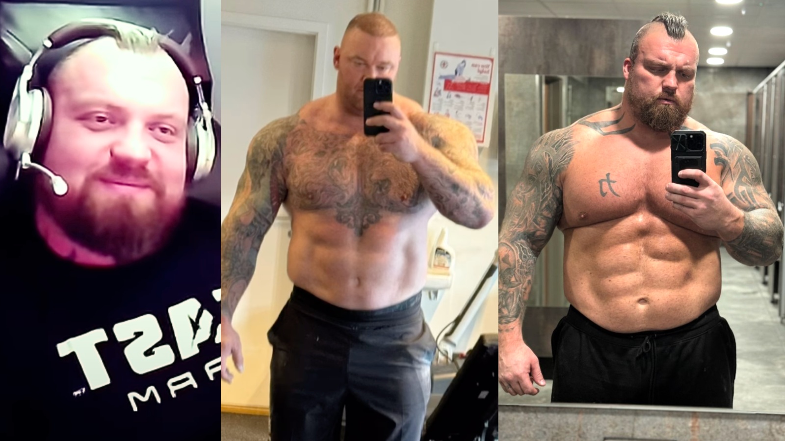 Eddie Hall discute de sa rivalité avec Hafthor Bjornsson, des stéroïdes et de sa blessure « surréaliste » au pénis – Fitness Volt