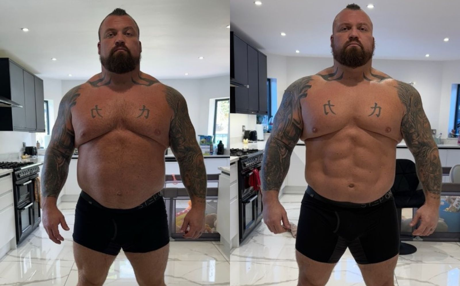 Eddie Hall partage une mise à jour insensée de 19,9% de graisse physique après 90 jours de régime carnivore – Fitness Volt