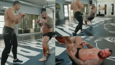 Eddie Hall terrassé par le coup de pied du champion de kickboxing Rico Verhoeven – Fitness Volt