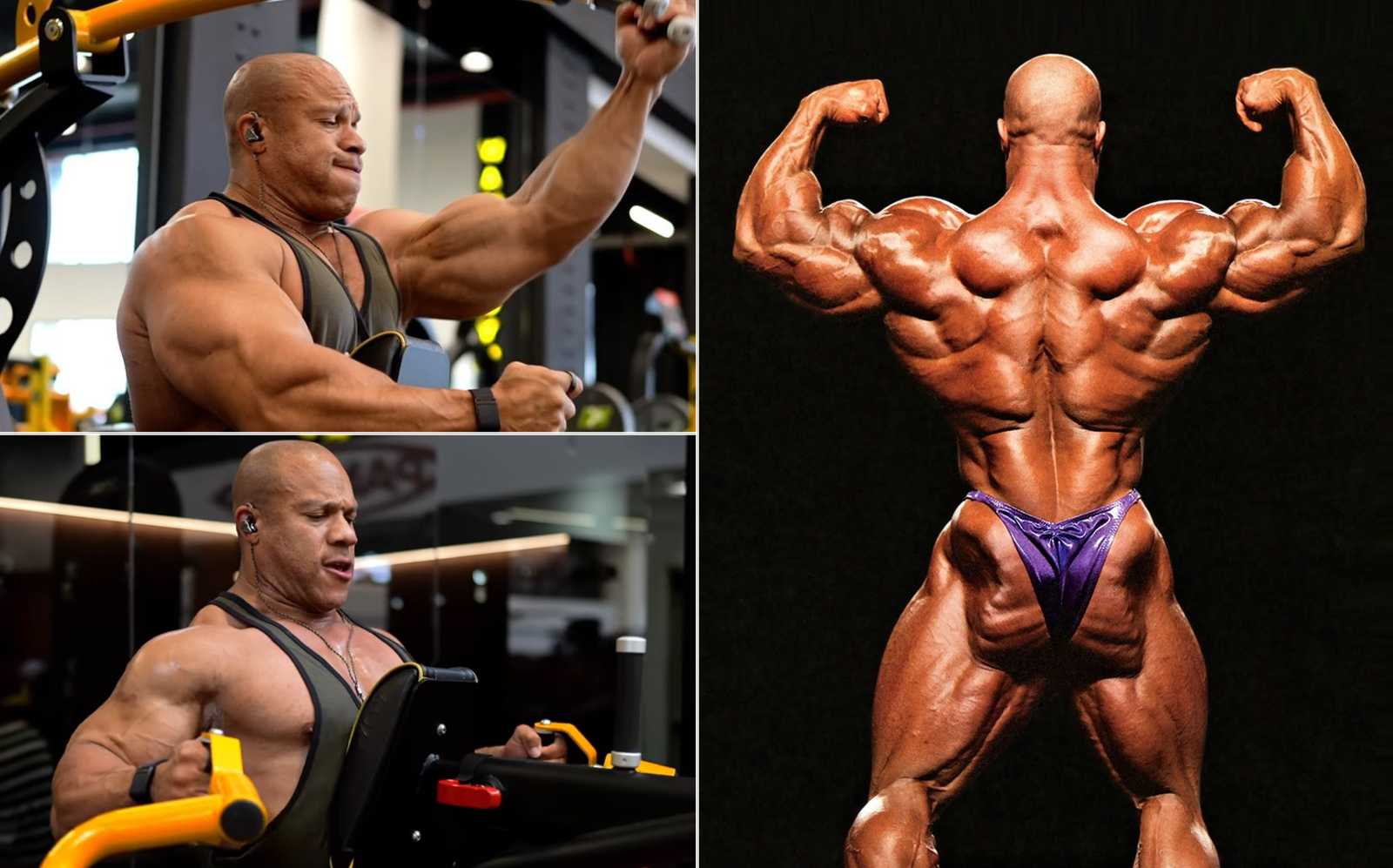 Le plan d'entraînement du dos de la légende du culturisme Phil Heath pour des gains massifs - Fitness Volt