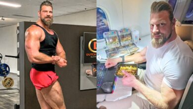 Le plus grand bodybuilder du monde, « le géant hollandais » partage son monstrueux régime de 7 000 calories pour maintenir son physique de 352 livres – Fitness Volt